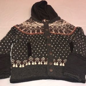 ❌SOLD❌Free people gray chunky sweater GUC MEDIUM